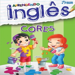 Aprendendo Inglês - Cores - Livro Infantil