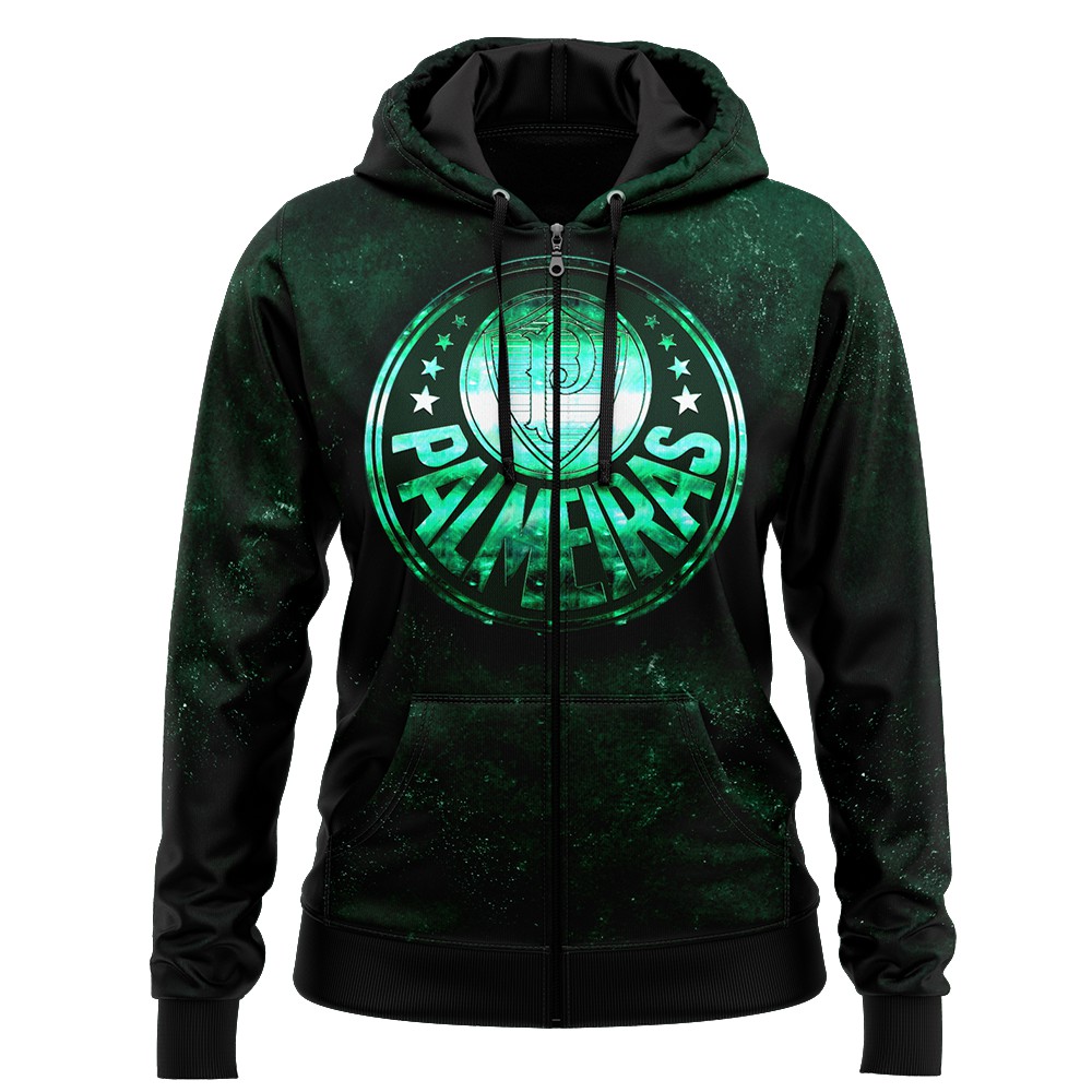 Agasalho Palmeiras Blusa De Frio Mancha Verde.