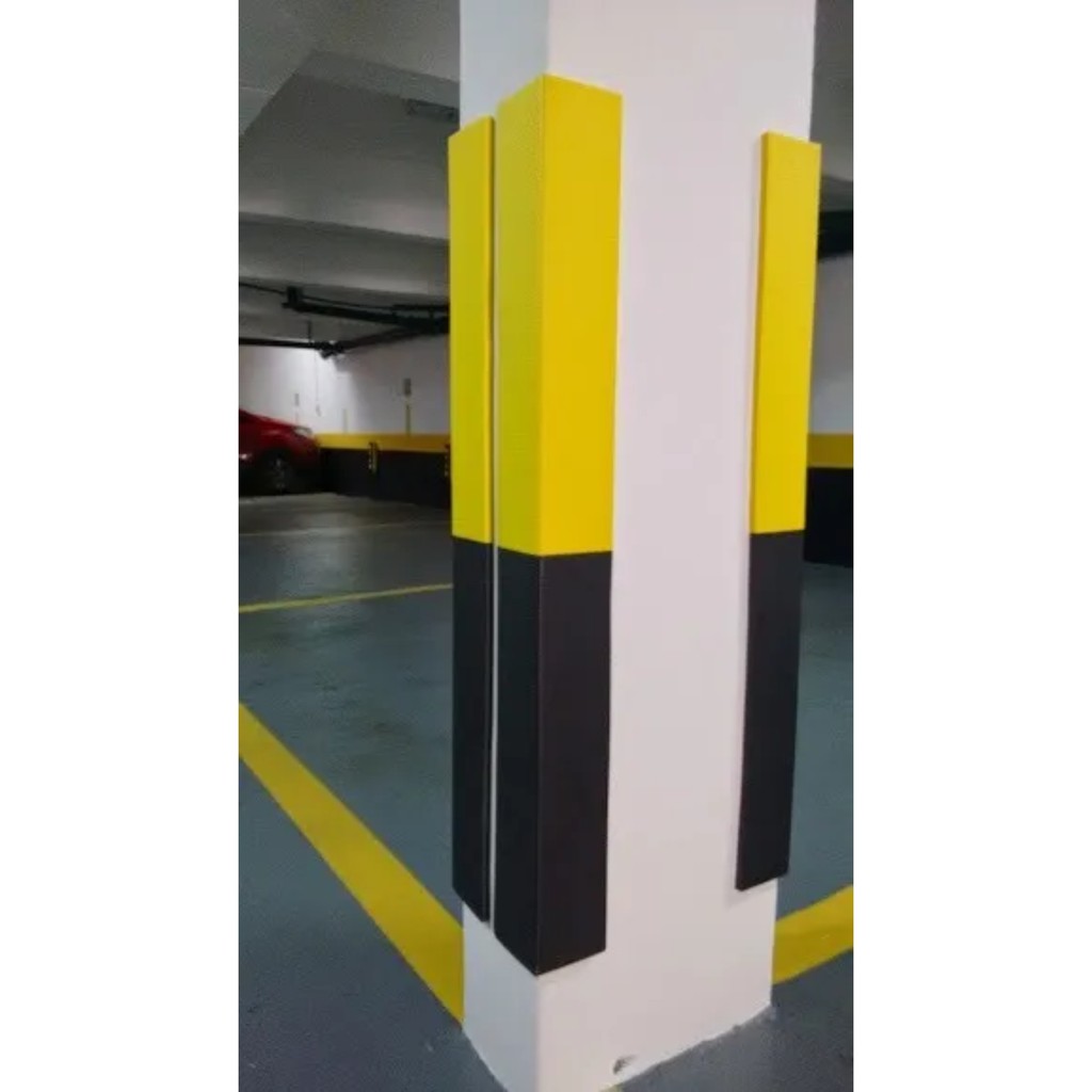 Protetor Impacto Para Coluna Garagem Cantoneira Autocolante