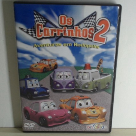 Dvd Original Desenho Os Carrinhos Aventuras Em Rod Polis Shopee Brasil