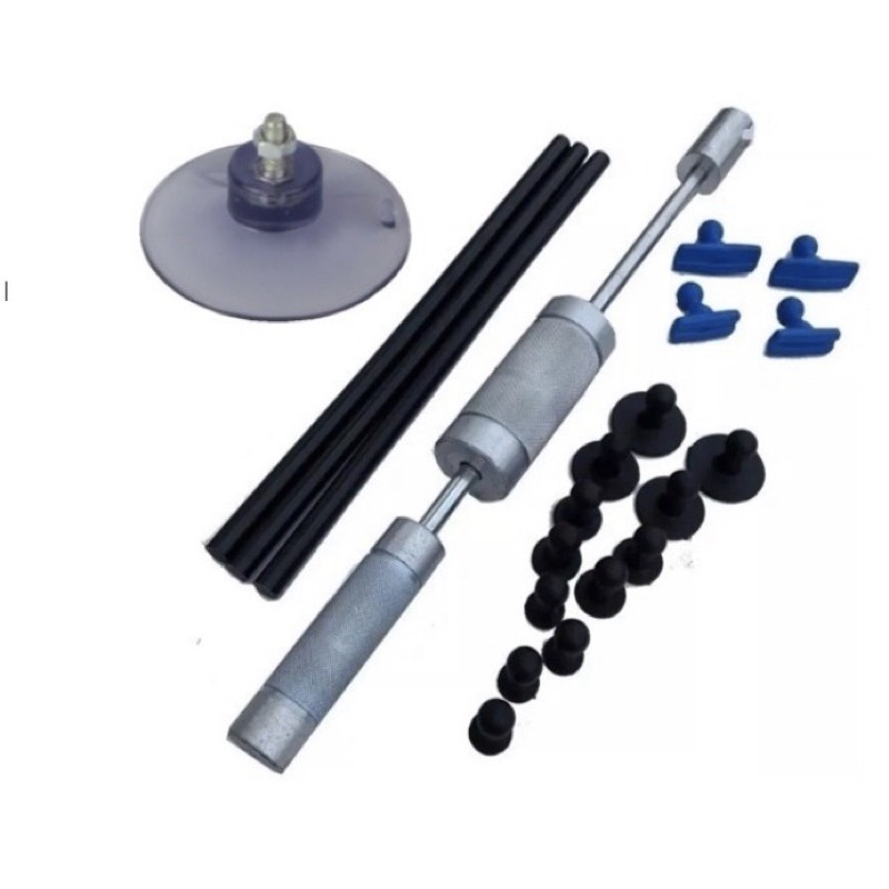 Repuxadeira Pesada com êmbolo Martelinho de Ouro  + Ventosas de Nylon + Ventosa Parafuso de Sucção