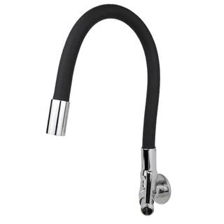 Torneira Gourmet Flexivel Preto Fosco 1/4 de Volta Economia