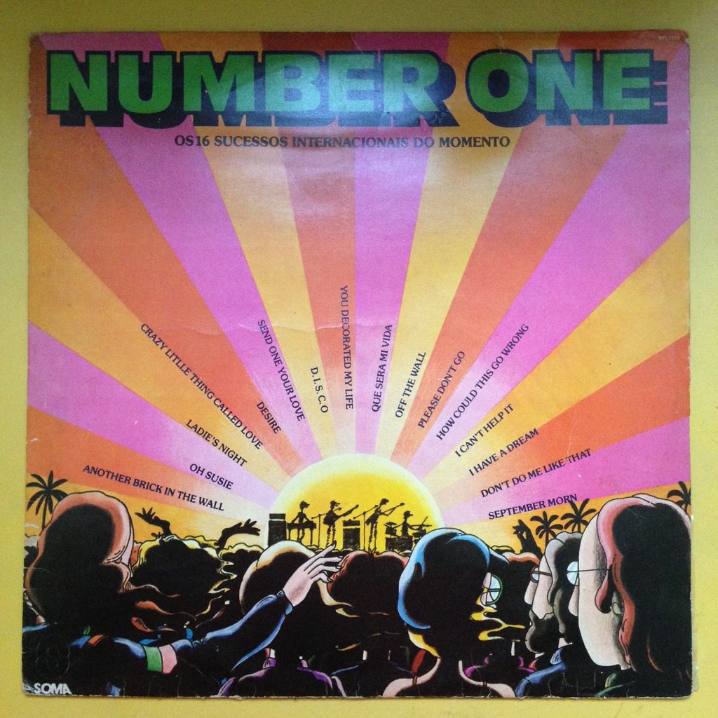 LP Vinil The Number One Group - Number One - Os 16 Sucessos Internacionais do Momento