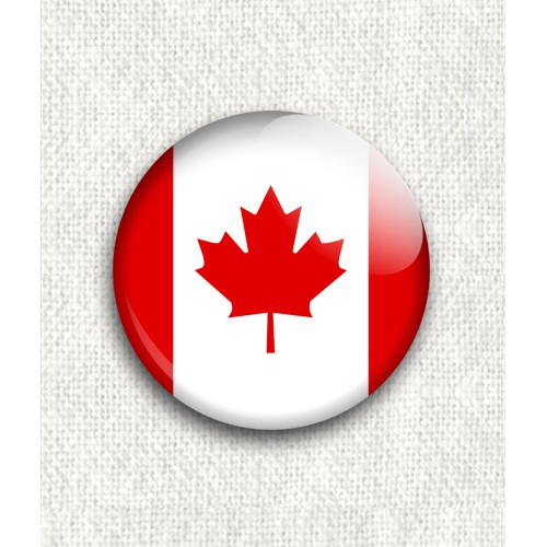 Boton Bandeira Do Canada Canada Flag Shopee Brasil