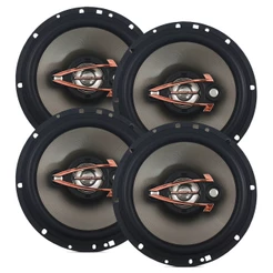 Kit 2 Pares Alto Falante 6 Polegadas 160w Rms QR6 Quadriaxial Hurricane Kit Fácil 320w Rms 640w Pico