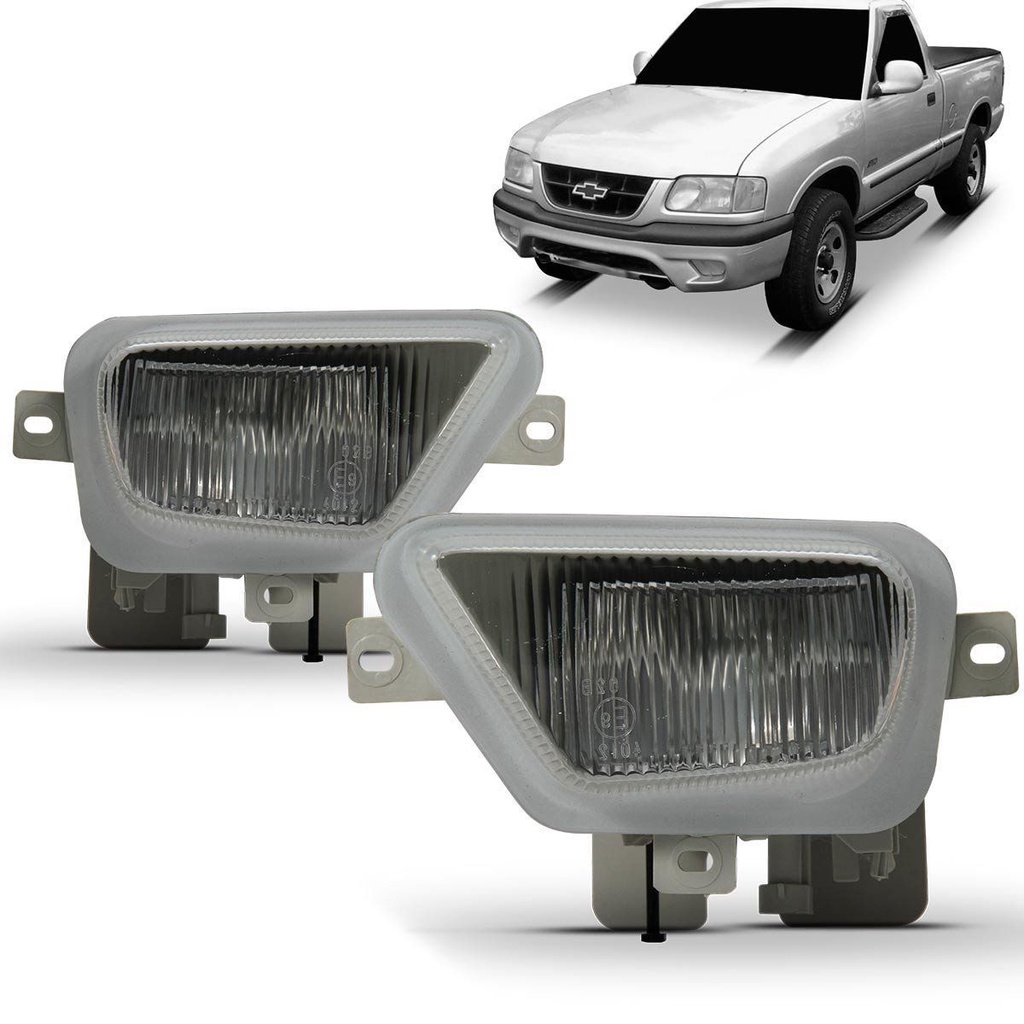 Par Farol Milha S10 Blazer 99 2000 em Oferta na Shopee