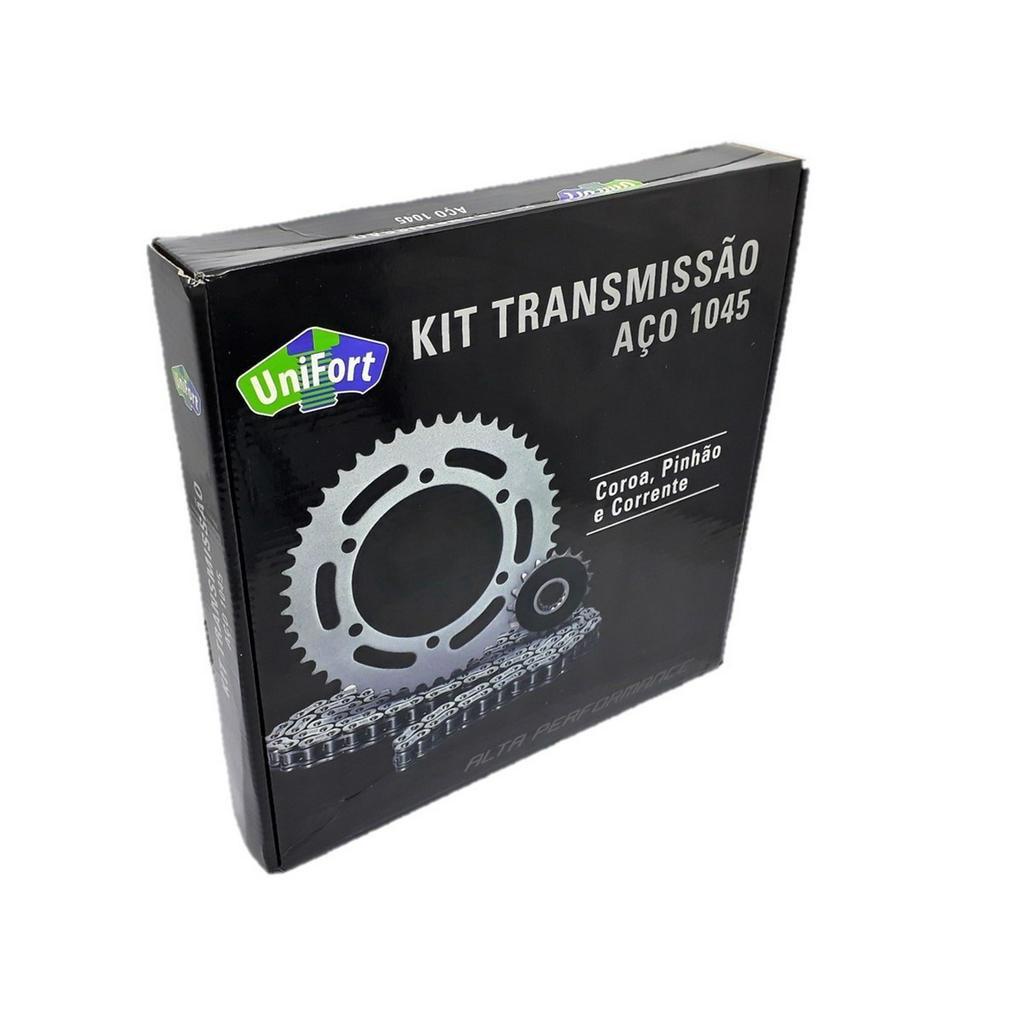 Kit Relação Yes/Intruder 125 2005 Até 2014 Aço 1045 Unifort
