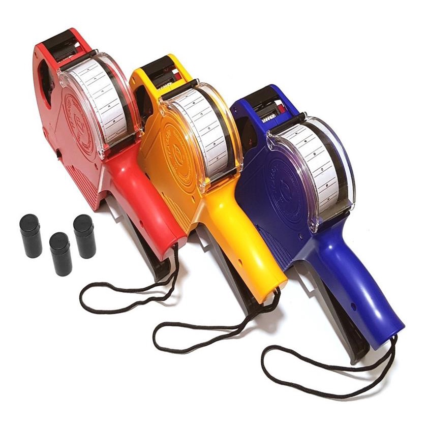 KIT 3 Três Etiquetadoras Manual Rotuladora de Valores e Preços Estilo MX5500 MX2212