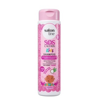 Shampoo Kids Salon Line Sos Cachos 300ml Shampoo Infantil Para Cabelos Cacheados Shopee Brasil