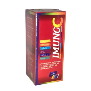 Imuno C 250ml - Vitamina C, Vitamina D, Silênio, Zinco, Magnésio e Cobre