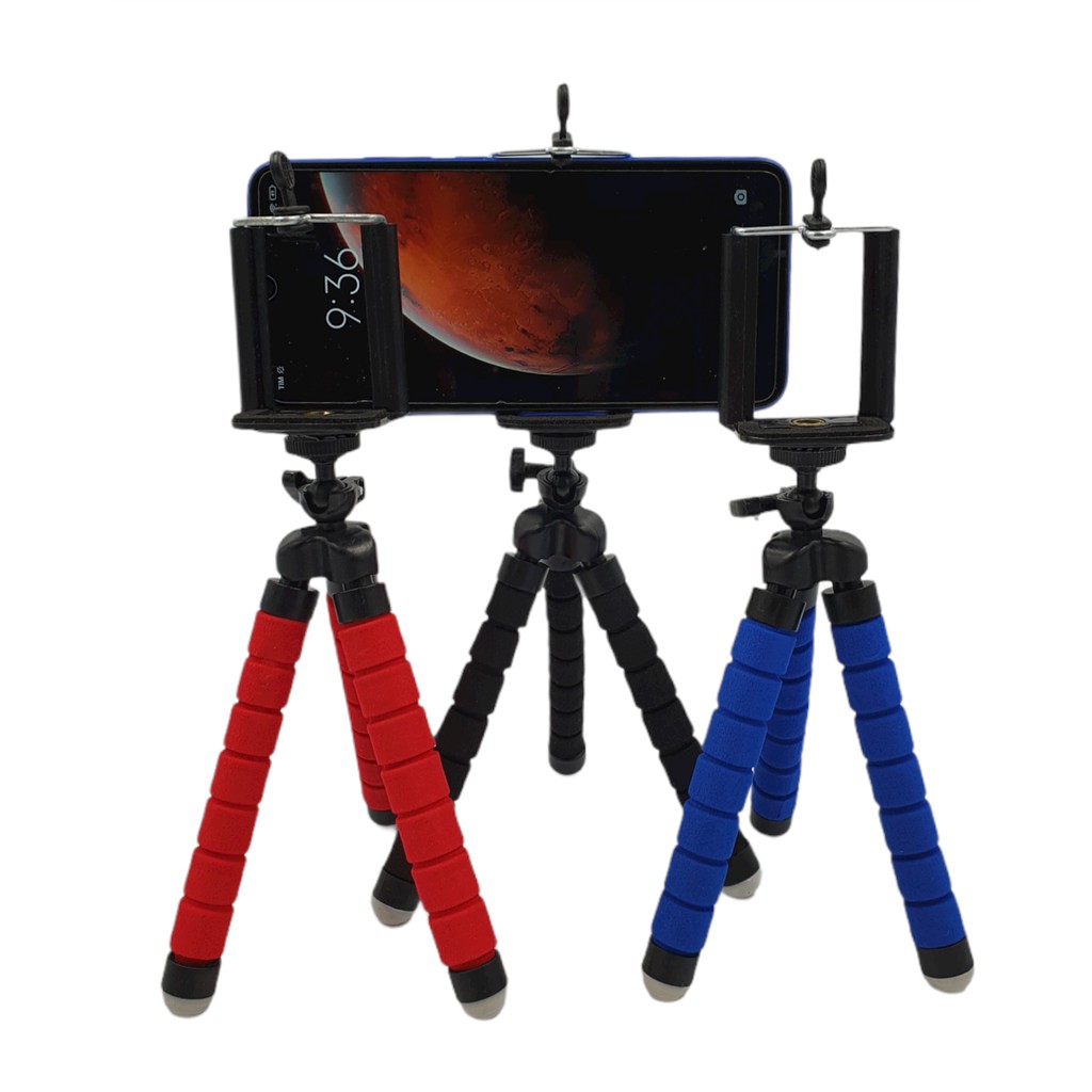 Kit 20 Mini Tripé Para Celular Mesa Flexível Ajustável Atacado Revenda