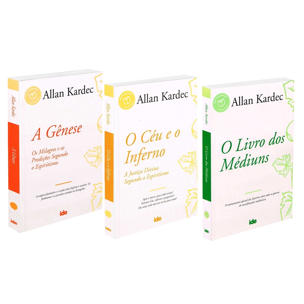 03  Allan Kardec O Livro dos Mediuns  O Céu e o Inferno A Gênese