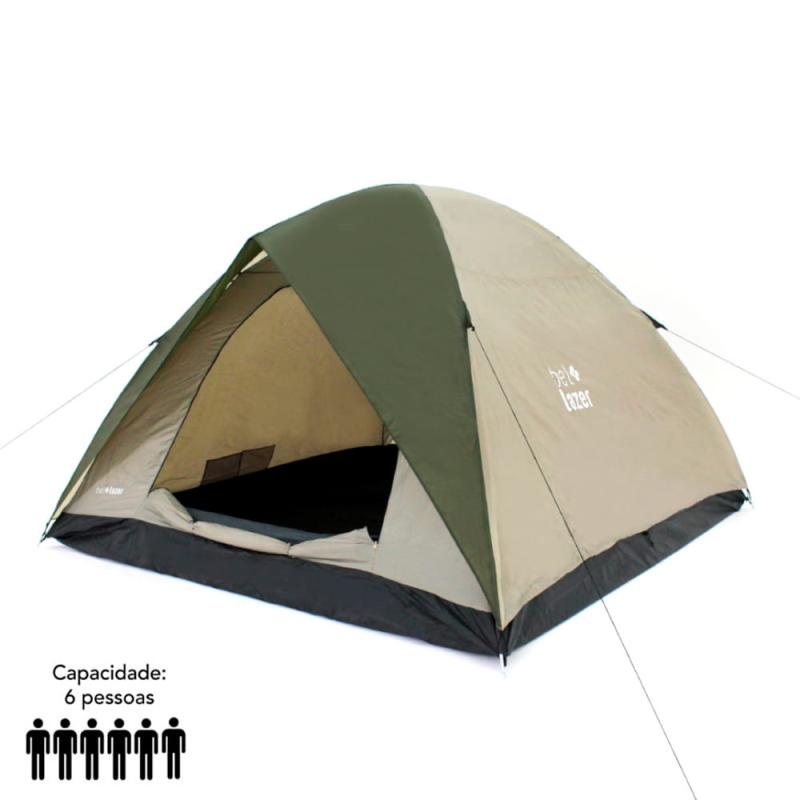 Barraca Camping Araguaia Alta Premium para 6 Pessoas BEL