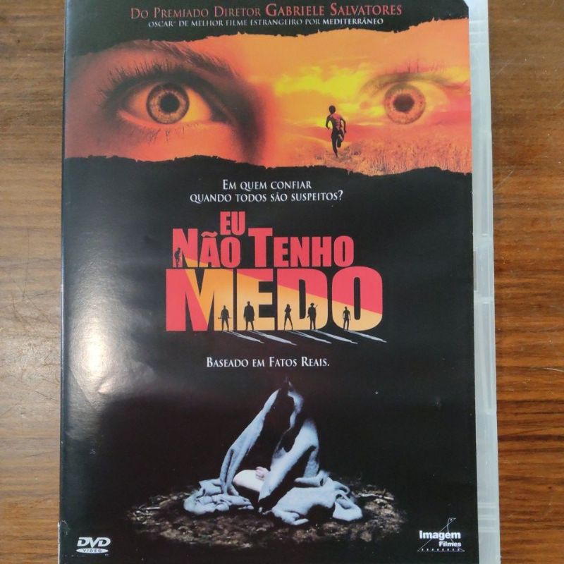 DVD Original Eu Não Tenho Medo - Baseado em Fatos Reais
