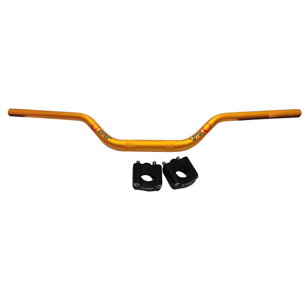 Guidão Moto Fatbar VMX Baixo 31,8 + Mesa Marca Viper