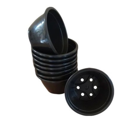 50 MINI Cuias N°8 PRETA para Suculentas Cactos Jardim Jardinagem Plantas Mudas