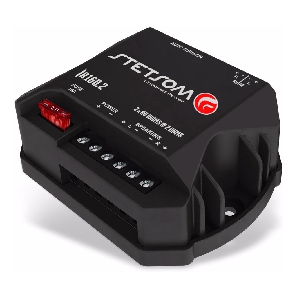 Modulo Amplificador Audio Automotivo Stetsom 160w 2 Canais