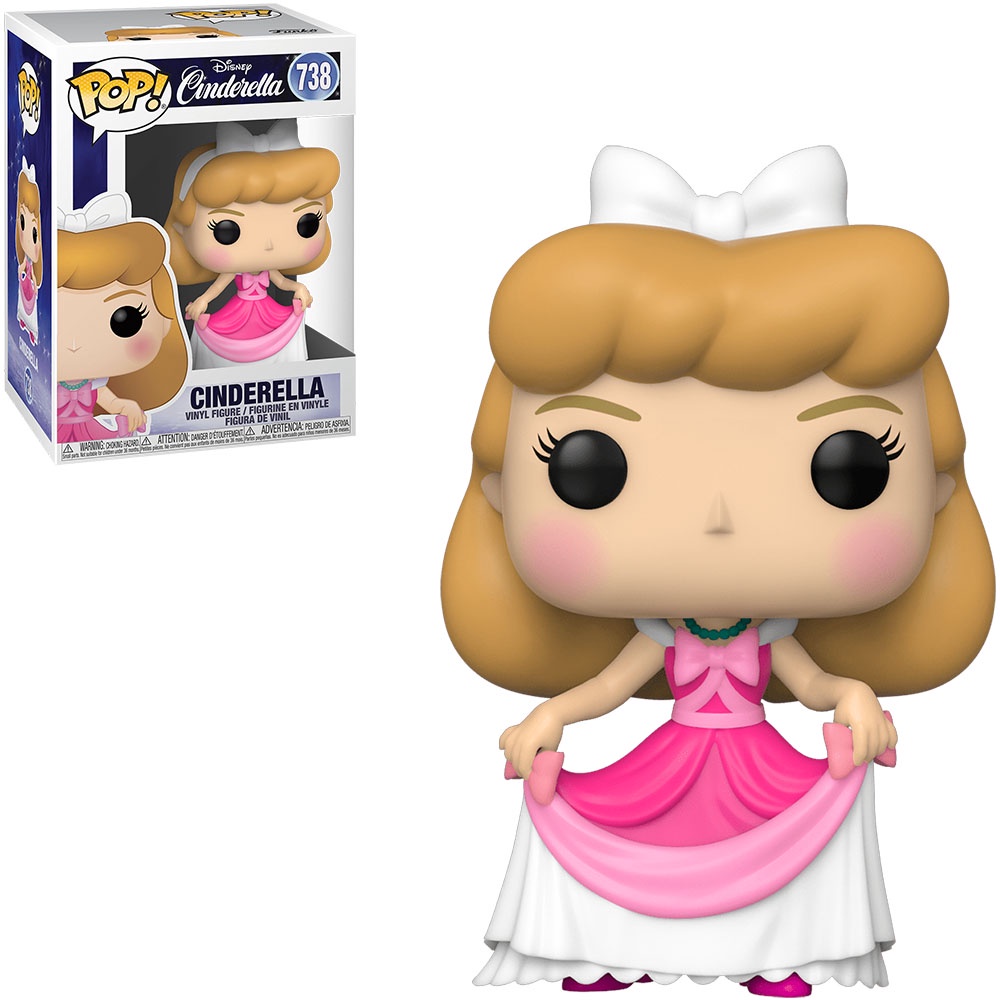 FUNKO POP DISNEY CINDERELLA - CINDERELLA 738- NOVO ORIGINAL em Oferta na Shopee