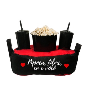 Almofada Porta Pipoca Bicolor Te Amo | Shopee Brasil