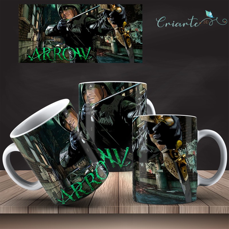 Caneca Porcelana Coleção Arrow Mod 11