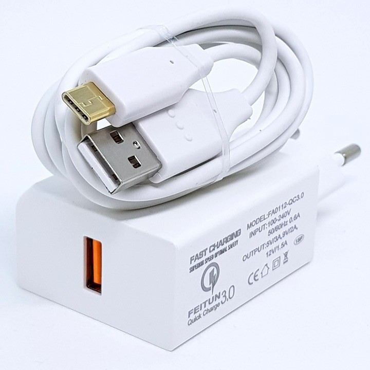 Carregador Xiaomi Original Usb Tipo C Turbo Super Rapido Promocao Black Friday Shopee Brasil