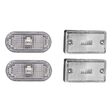 Kit Lanterna Lateral Vw 2000 Cristal em Oferta na Shopee