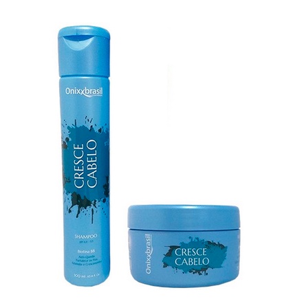 KIT Cresce Cabelo - Shampoo + Mascara - OnixxBrasil