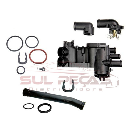 Kit Cavalete Tubo De Água Gol Power Voyage Fox Completo