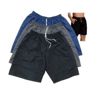 Bermuda Short Tactel Masculino 3 Bolsos, Corrida, Academia, Lazer, Praia