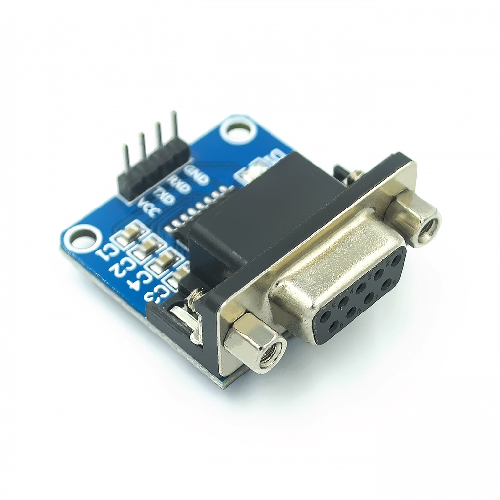 Módulo Conversor Rs232 Ttl Max3232 Serial Db9 Femea [ Código 465 ]