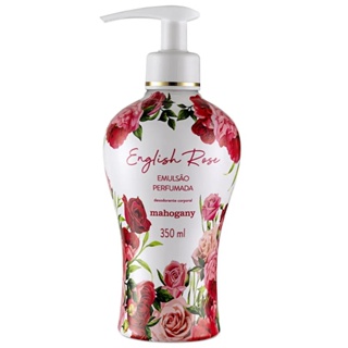 Mahogany Hidratante English Rose 350ml em Oferta na Shopee