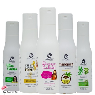 GLOSS HAIR Kit Capilar 3 Itens Shampoo + Condicionador + Creme para pentear 150ml cada em Oferta na Shopee