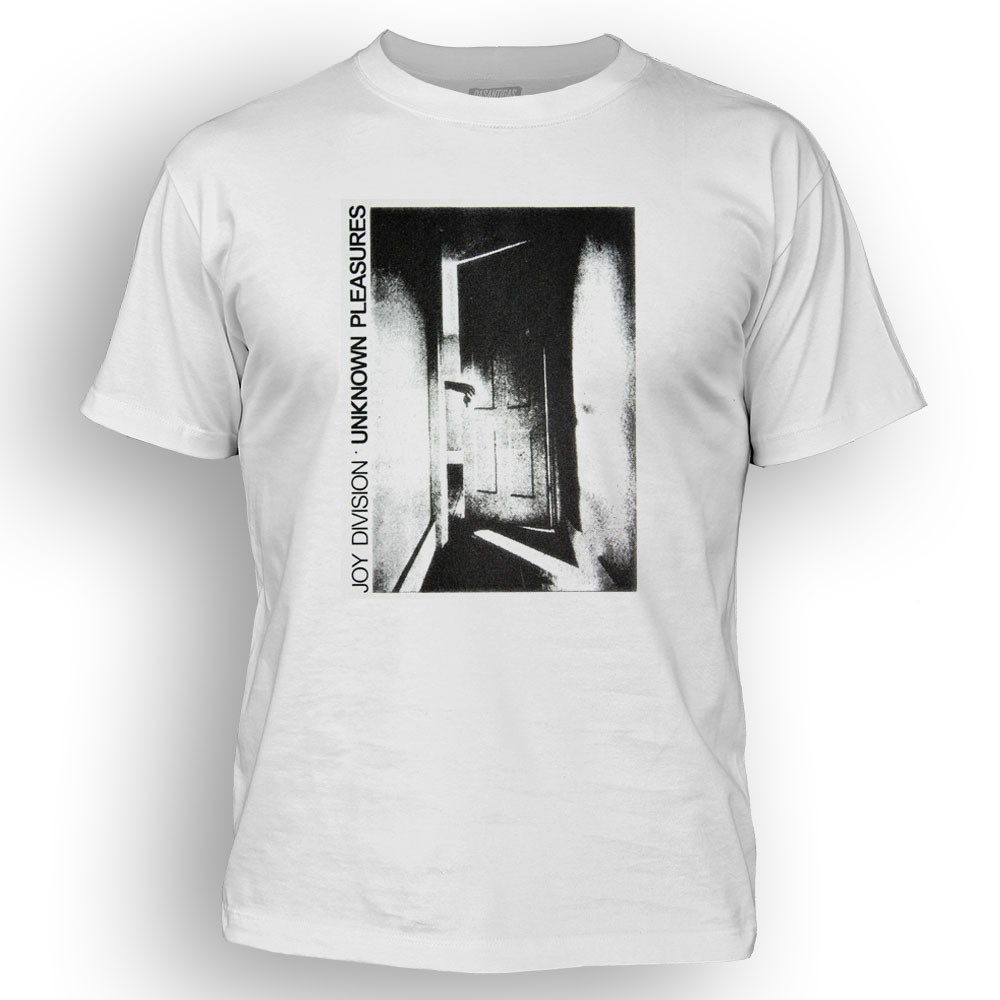 Camiseta 100% algodão Dasantigas estampa Joy Division - Unknown Pleasures B em serigrafia ( silk ).