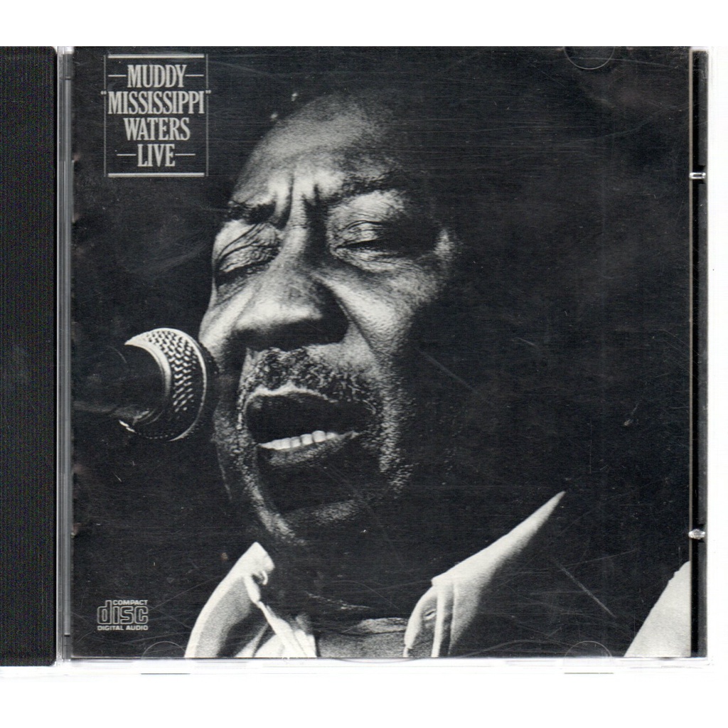 CD MUDDY WATERS - MUDDY “MISSISSIPPI “ WATERS LIVE ( USA ) CBS 1979