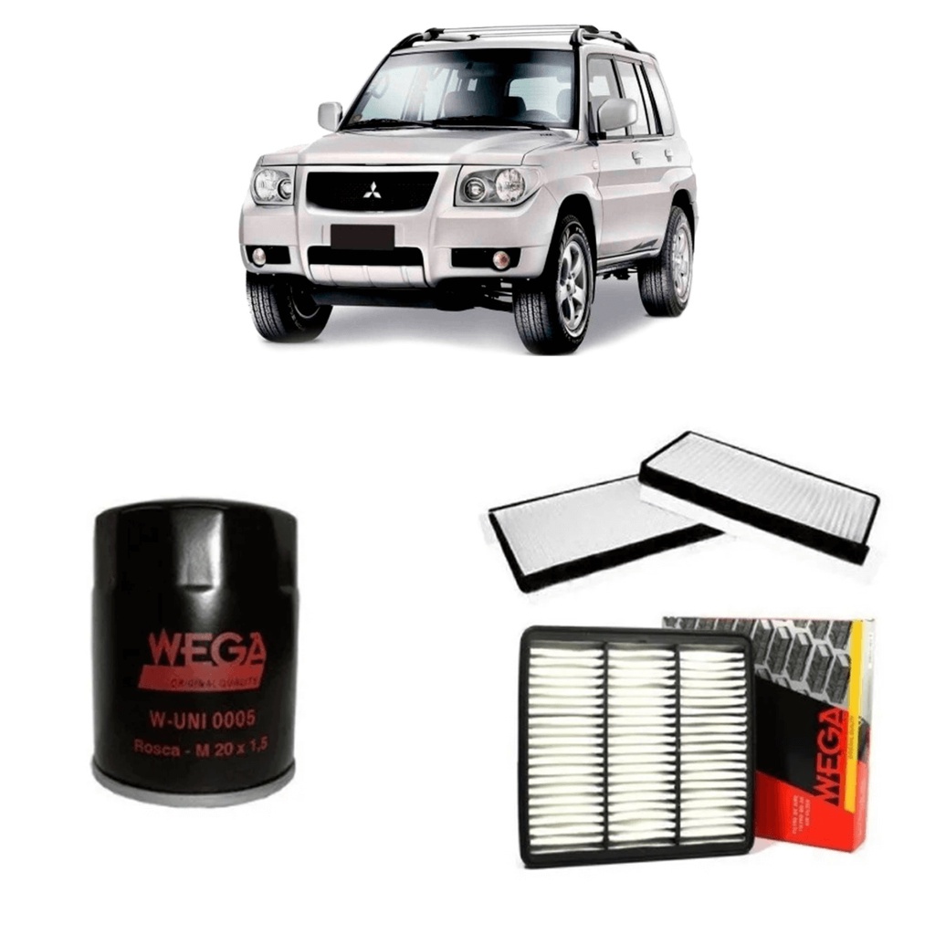 Kit Filtros Pajero Tr4 2.0 Gasolina