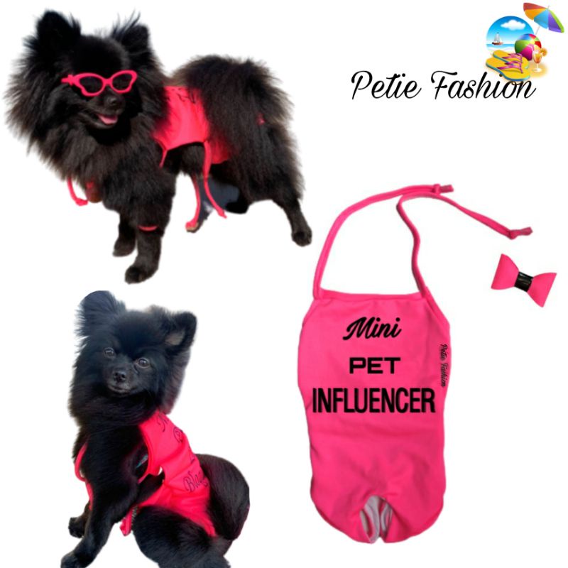 Maiô pet,  maiô Pet Influencer, maiô neon pet