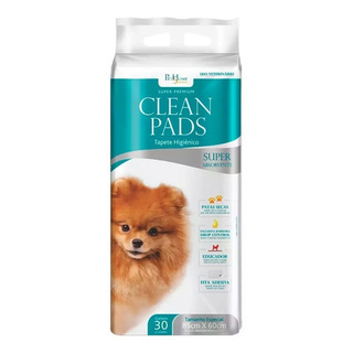 Tapete Higiênico Clean Pads Super Premium 30 Unidades em Oferta na Shopee