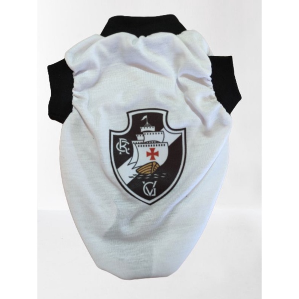 Roupa Roupinha Pet Cachorro Futebol Vasco Todos os Tamanhos