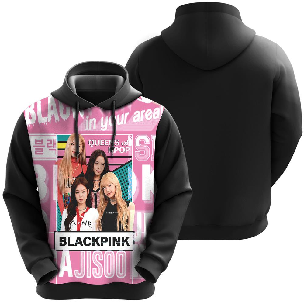 Blusa Moletom Full Sublimado Jisso BlackPink KPOP