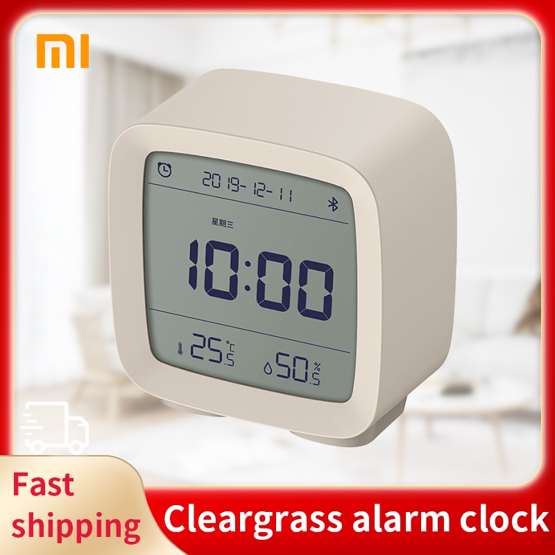 Xiaomi Cleargrass Relógio Despertador Bluetooth Inteligente Controle De