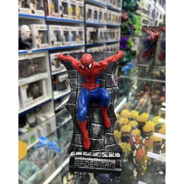 Boneco Action Figure Homem Aranha De Ferro Spiderman 16 Cm