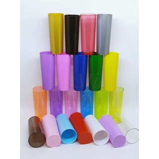 50 copos Long Drink 310ml copos para lembrancinhas acrílico Diversas Cores art milly festas em Oferta na Shopee