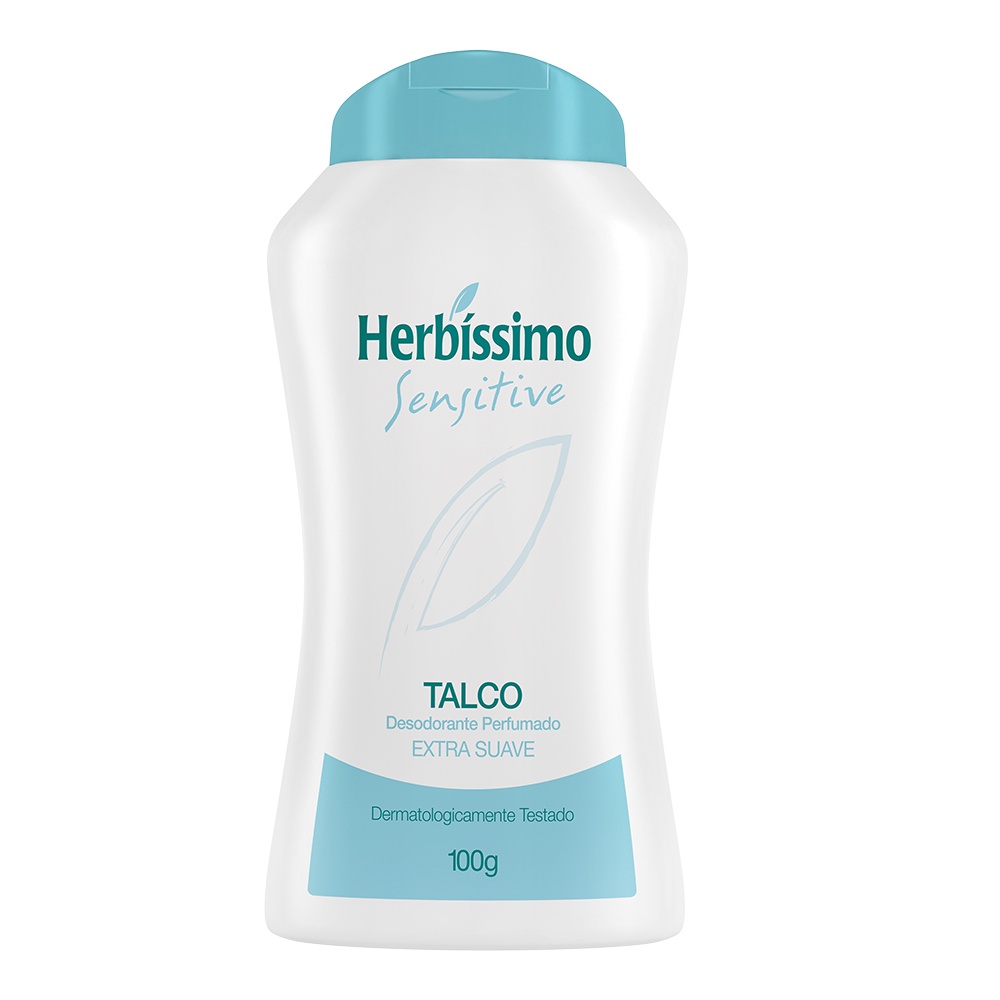 Talco Perfumado Herbissimo Sensitive 100g