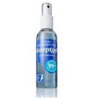 SPRAY ANTISSEPTICO ASSEPTGEL CLOREXIDINA ORIGINAL 120ML em Oferta na Shopee