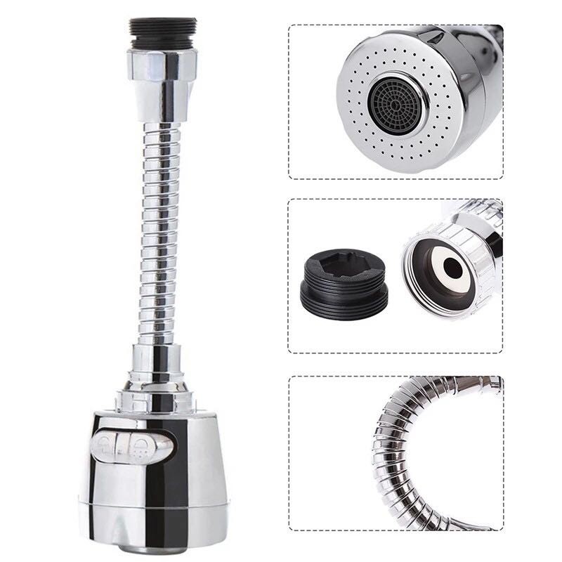Bico Arejador de Torneira Antirrespingos/Filtro com Rotação 360° para Economia de Água em Oferta na Shopee