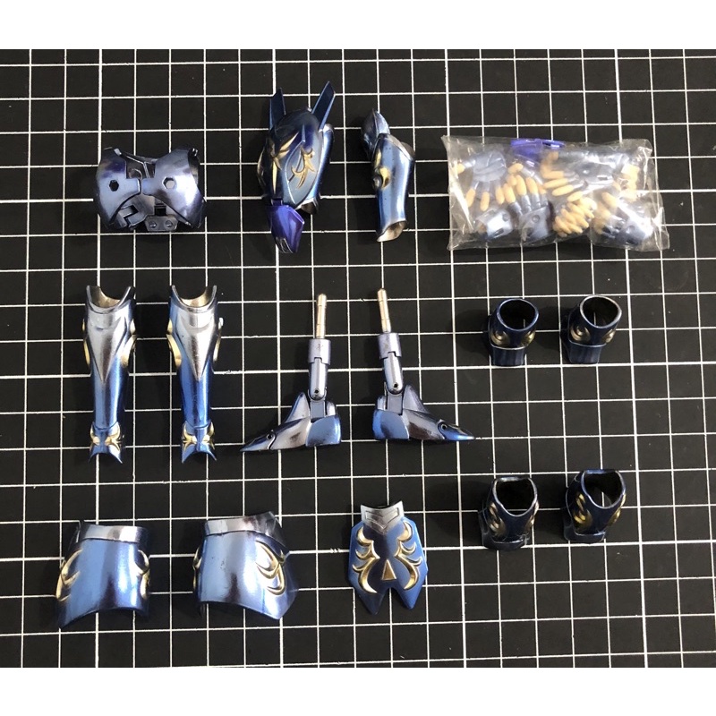 Peças avulsas para Cloth myth Bandai - Peças Hyoga v4 versão 10 anos divino - Cavaleiros do zodíaco saga de Hades
