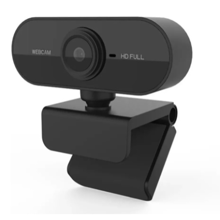 Webcam Full Hd Com Microfone Integrado Visão 360° 1080P/720P ANJGG