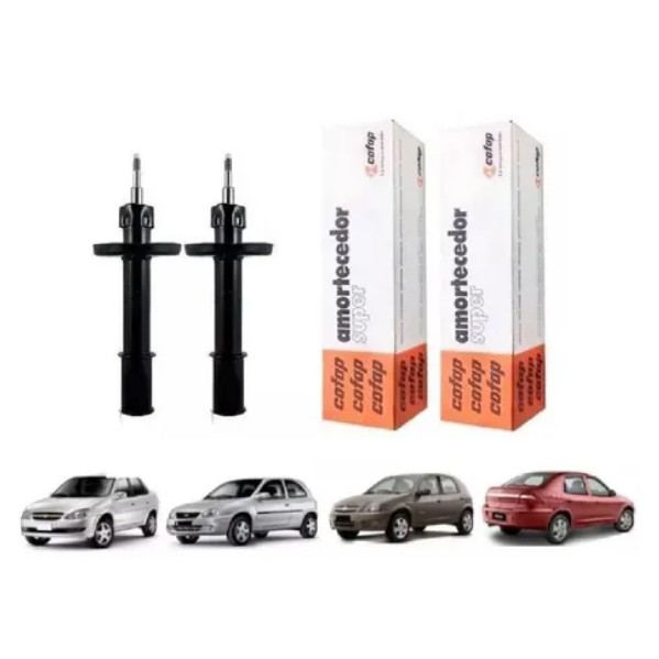 2 Amortecedor Dianteiro Original Cofap Corsa Celta Classic em Oferta na Shopee