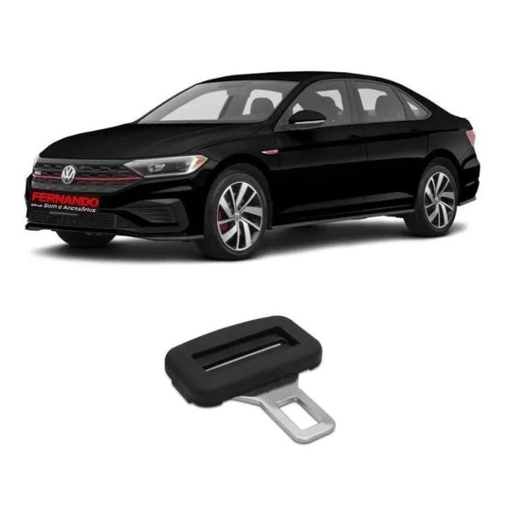 Lingueta Fivela Cinto Segurança Compatível Todos Jetta  Ante Bipe