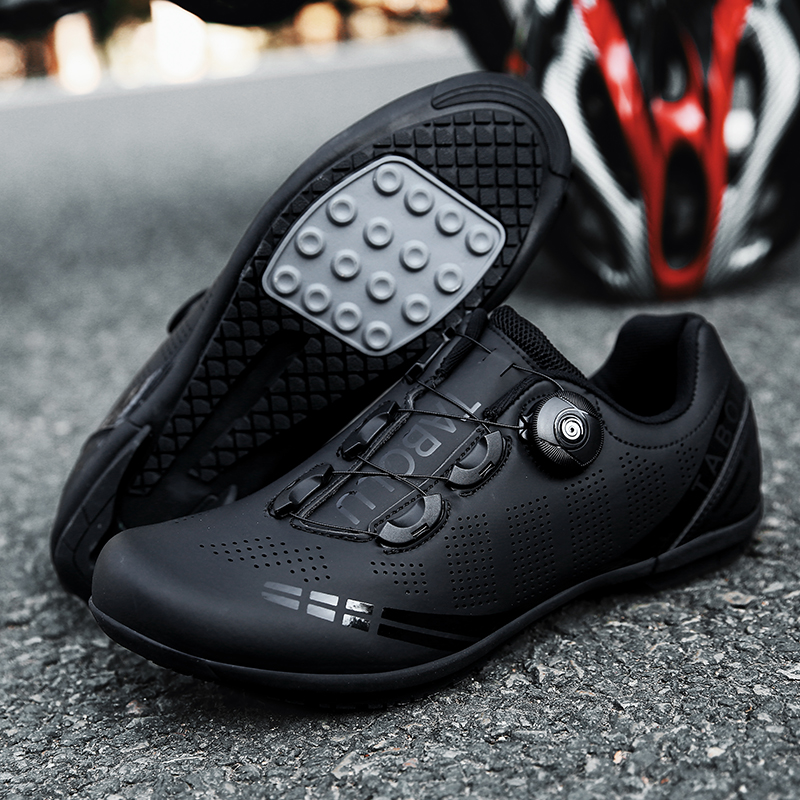 Sapatos De Ciclismo Homens De Bicicleta Equitação Estrada Calçados Cleats Mountain Bike Sapato Plano Corrida Spd em Oferta na Shopee